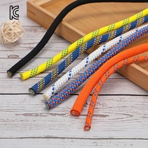 KC인증 10mm 스태틱 등산용로프 M단위판매 클라이밍 안전자일 튼튼한 밧줄, 레드