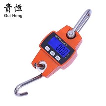 호이스트 저울 산업용 전자 크레인 매달림 고정밀, 단일사이즈, 오렌지