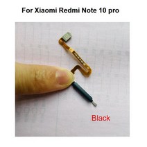 고화질 북 스캐너 양면 스캔 고급 스캔기 Xiaomi Redmi 용 원본 새 지문 센서 Note 10 PRO MAX 홈 버튼 메, 01 Note 10 PRO Black