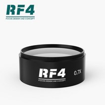 현미경 RF4 바로우 보조 유리 대물 렌즈 스테레오 쌍안경 삼안 줌 카메라 0.5X 0.7X 공장 가격, [01] 0.7X