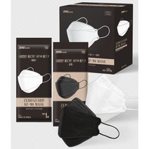KF94 마스크 미세먼지 환절기 황사 간편휴대, 1개입, 50개, 블랙