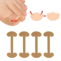 내성발톱교정기 도랑 교정기 발가락 교정 패치 발톱 고기 롤 손톱 붙여 넣기 접착제 에 롱 박힌 손톱을 방지하기 위해, [04] 와이드(50장) 1박스