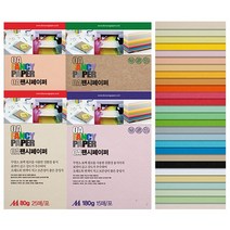 두성종이 OA 팬시페이퍼 180g 15매, R04 노란색