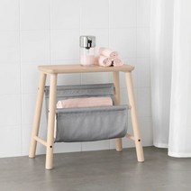 이케아 빌토 수납스툴 원목 수납의자 사각스툴 이동식 보조의자 욕실 스툴의자, 자작나무 203.444.50