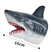 [해외 직송]뉴타임즈 봉제어른용인형 상어 어른용인형 장갑 어른용인형 젤라틴 팔뚝 어른용인형은 입을 벌리면 변형돼퀵 핸드 떨림 동영상 소품 XZ16 A8, 사진색