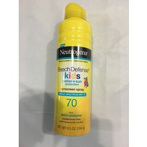 선크림 뉴트로지나 키즈 선크림 스프레이 SPF 70 6.5oz Exp. 04/2025