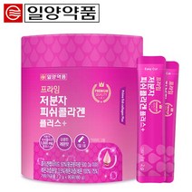 일양약품 저분자 피쉬 콜라겐 펩타이드 500달톤 이하 가수분해 엘라스틴 분말 스틱, 3개, 90포