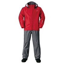 시마노정품 우의 S-XL 레인슈츠 낚시복 RA-027Q, 오렌지