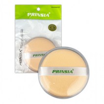 프린시아 케론 분첩 (중) 케이스형 화장 퍼프 1P 후로킹 캐론 미용 면, 단품