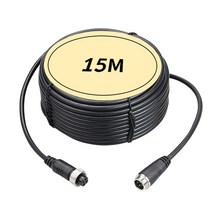 아이카 후방카메라 방수 4PIN 영상선 연장케이블 15M