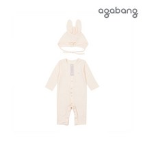 [아가방 봄신상]보들래빗우주복(모자)(CREAM)_01Q11751001