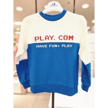 꼼므_쁘띠앙팡 NC02 남아테트리스맨투맨 CCT12UTS40