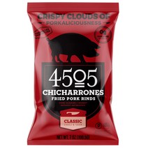 4505 치차론 돼지껍데기 과자 칠리 솔트맛 198g Chicharrones Classic Chili and Salt Pork Rinds, 1개