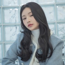 여자 수제통가발 긴앞머리 빌드펌 20대 여자가발, S, 솜브레 초코브라운+밀크브라운