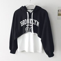 레이어드 후드 티셔츠 주니어 긴팔티 여아 초등학생 10대 가을옷