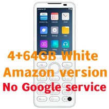 엔틱전화기 Duoqin-F21 프로 안드로이드 11 미니 스마트 터치스크린 4G 휴대폰 구글 가능 글로벌 버전, [04] No Gift Standard, [10] White 64GB Amazon