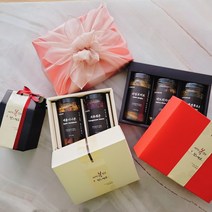 (580g) 설선물세트 수제청 수제과일청 파인땡큐레몬, 애플시나몬