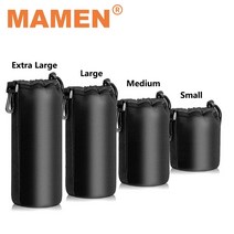 dslr 카메라 숄더백 백팩 가방 MAMEN 방수 렌즈 졸라매는 끈 S M L XL, 작은