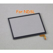 닌텐도 NDSL LCD 스크린 교체 터치 디지타이저 라이트 수리 부품용 전면 패널 1PC, 한개옵션1, 한개옵션0