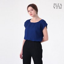 플리플리 PT006 츄주름나시_네이비
