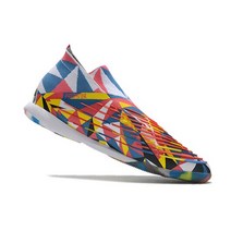 풋살화 끈없는 발볼넓은 가벼운 성인풋살화 망축구 신발 FG 부츠 운동화 TF IC 실내 클리트 Scarpe Calcio