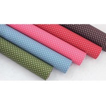 [라미네이트 방수천] 2mm도트 5color, 레드43394