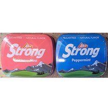 ALPS 알프스 스트롱 껌 14g (1.덱스트로스 민트 2.페퍼민트 / 2종 택1) / 네덜란드, 페퍼민트