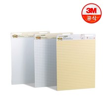 3M 포스트잇 이젤패드, 560 이젤패드 흰색격자