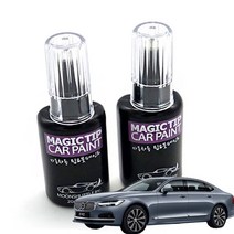 매직팁 2021 볼보 S90 카페인트 보수페인트 문콕 붓펜, 726BirchLightMetallic