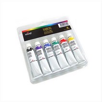 마블링물감 12ml 6색 물감놀이/창의미술
