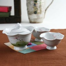 다기세트 여행다기 예쁜잔 백자 연꽃잎 2인세트 (제스트)_973EA, 본상품선택