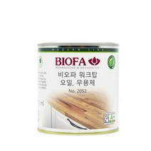 비오파 워크탑 도마오일 2052 375ml 무용제 원목 주방 가구 오일 상판 마감제