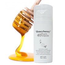 꿀화장품// 꿀광앰플&레츠큐어 허니버니 40 프로폴.리스앰플 100ml, 쿠팡2 1