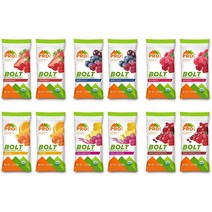 PROBAR - Bolt Organic Energy Chews 버라이어티 팩 딸기 베리 블래스트 오렌지 라즈베리 핑크 레모네이드 크랜베리 석류 글루텐 프리 USDA 인증 유기농12, [03] 주황색