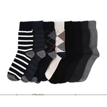 싹스탑남성베이직양말 8족