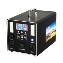 휴대용 올인원 파워뱅크 대용량 보조배터리 캠핑 차박 충전기 USB포트 시거잭 220V, 600W 1320Wh(104Ah), 1개, 1개