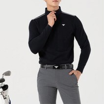 간절기 어깨 라인 남자 기능성 골프 반집업 긴팔 티셔츠 연습장