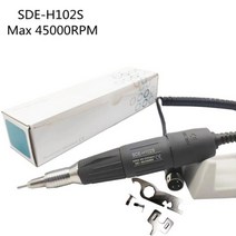 네일 드릴 전기 펜 마라톤 H37L1 마이크로 모터 핸드피스 강한 210 챔피언 3 매니큐어 장비 도구 35000RPM 161133, 1개 H102S