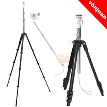 [본젠] VT-3418M 프리미엄 카메라 액션캠 셀카봉 삼각대 (미러리스 VR카메라 캠코더, 상세 설명 참조