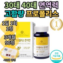 프로폴리스 앤 아연 염증에 좋은 영양제 구내염 예방