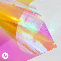 레진 아트 홀로그램 필름 레인보우 필름지 R050, 퍼플AB