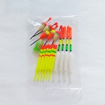 호환 낚시보트 선외기 15 개대 수직 부표 바다 수레 부착 고무 미끼가있는 대부분의 유형 대한 모듬 크기, 15개