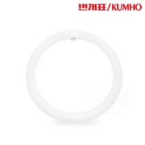 금호전기 써크라인 원형 형광등 형광 램프 삼파장 FCL, 주광색(흰색빛), 번개표써크라인FCL32EX-D