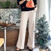 노팅힐 기모 촤르르 정장 일자 통바지 겨울팬츠 2컬러