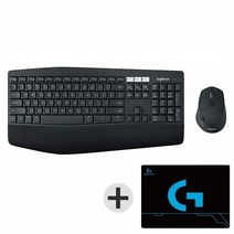 로지텍 블루투스 멀티 무선키보드 마우스세트 MK850(마우스 패드 증정)