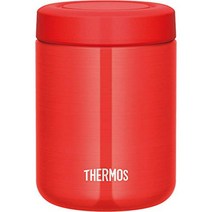 써모스 진공 단열 스프 국물통 300ml 400ml 500ml 3가지 색상 JBR-400BW, 400mlml, 레드