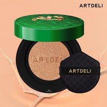 아트델리 갈바덤 리프팅 커버 쿠션 본품 13g 그린+마스크팩 1장 증정, 21호
