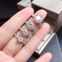 lab diamond ring 0.5ct 1ct 2ct 3ct vvs jewelry