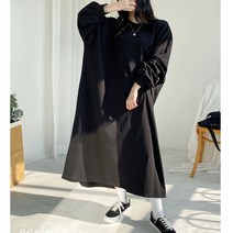 봉시스터즈 히츠박스롱긴팔원피스 롱원피스 빅사이즈원피스 긴팔원피스 캐주얼원피스 임부원피스