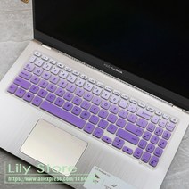 Asus Vivobook 15 F512FA F512DA F512F F512 A512 A512FJ A512F X512F FA DA 15.6 인치 실리콘 노트북 키보드 커버 스킨, [02] pink